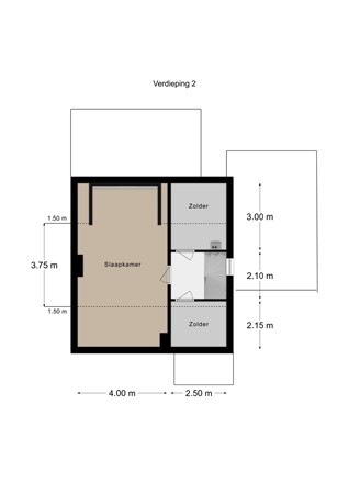 Floorplan - Morettistraat 28, 6291 XL Vaals